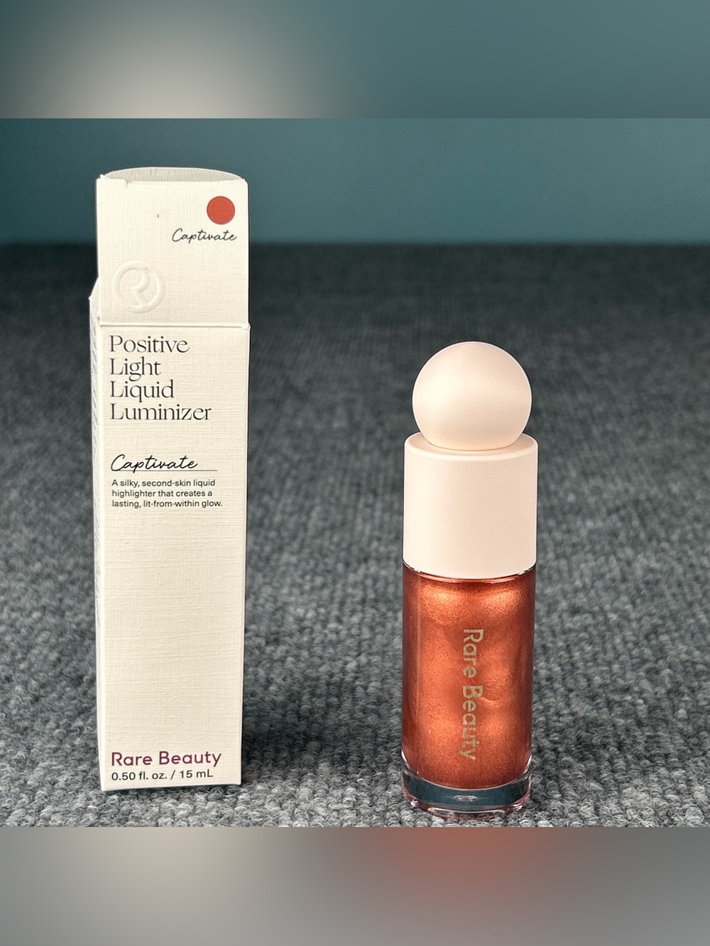 Rare Beauty Positive Light Liquid Luminizer CAPTIVATE .5fl oz Discontinued💛 NIB
